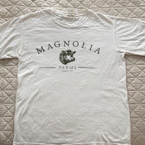 Magnolia White Graphic Comfort Colors Tee